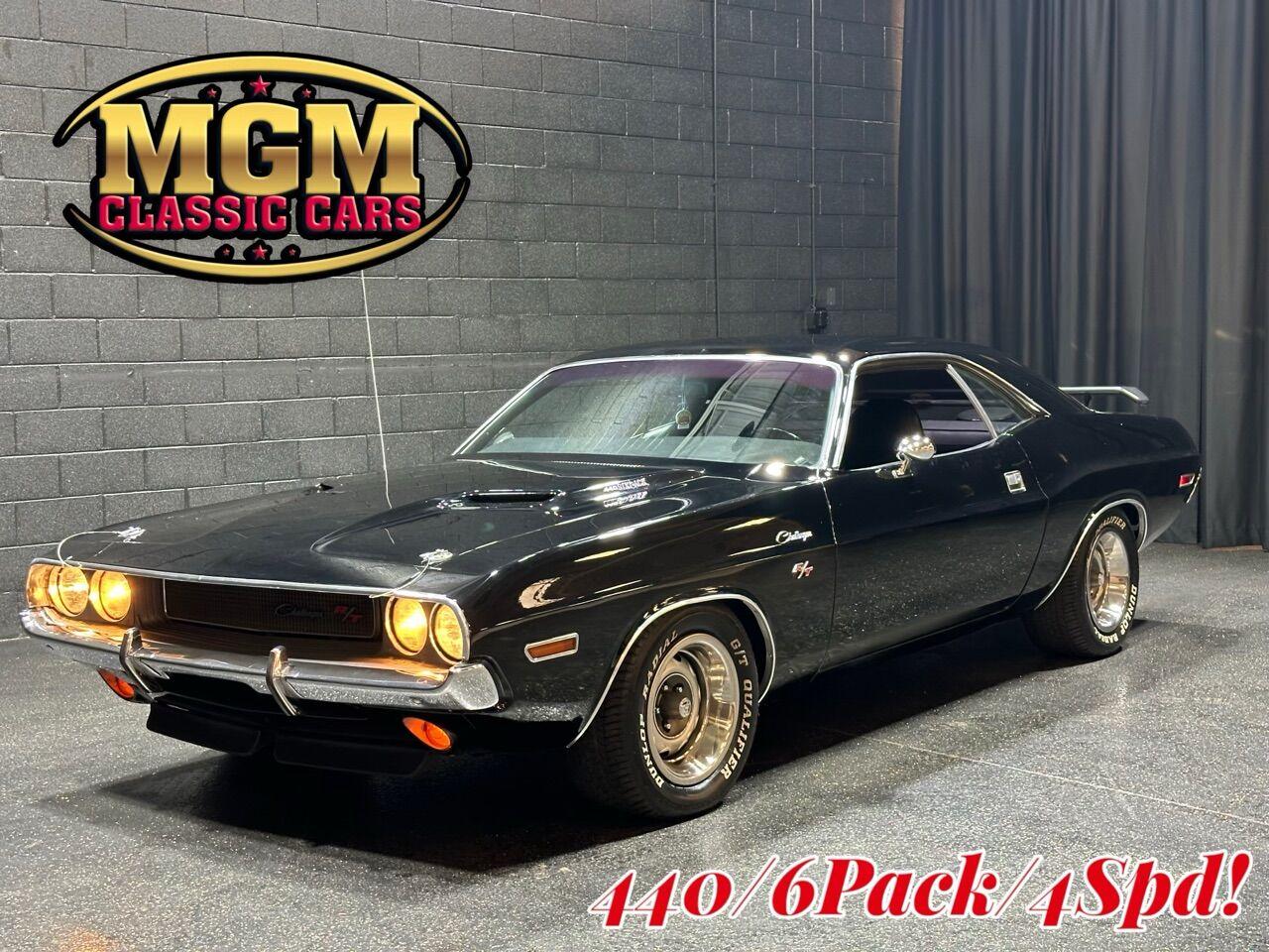 Used 1970 Dodge Challenger 440cid PISTOL GRIP 6 PACK! For Sale